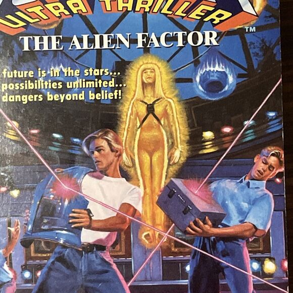 The Alien Factor (Hardy Boys And Tom Swift Ultra Thriller By Franklin W. Dixon - Picture 1 of 5